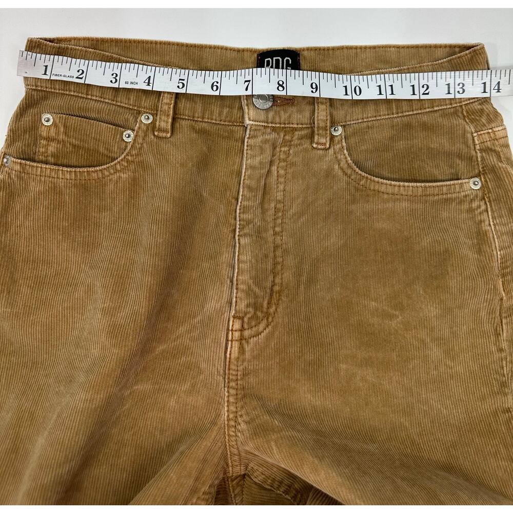 BDG Olive Green Corduroy Slim Straight Women’s Pants Size 27 - Picture 7 of 8